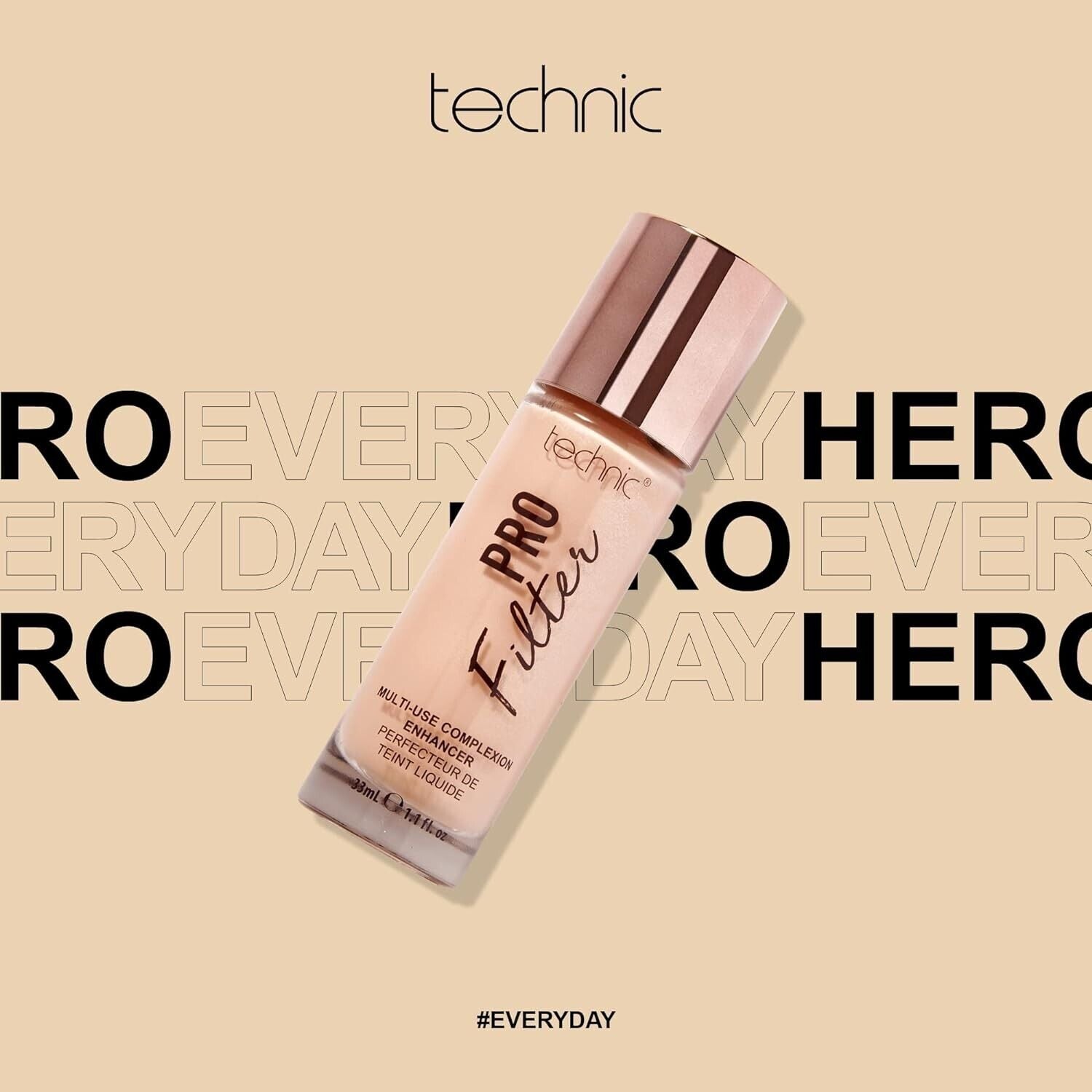 Technic Pro Filter Multi Use Complexion Enhancer Foundation Medium Warm from Superior Mart