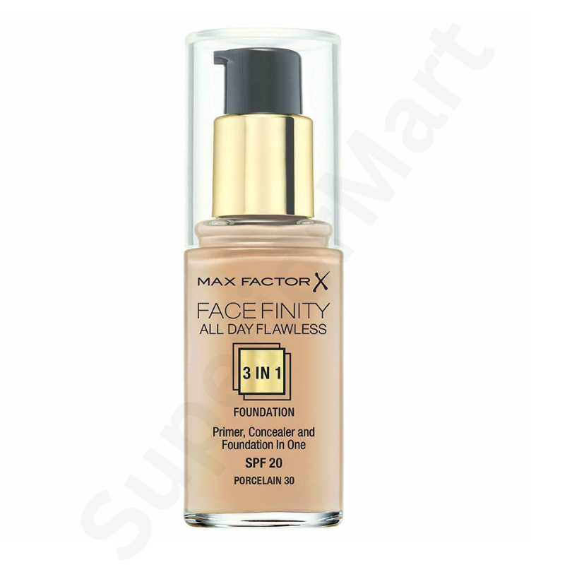 Max Factor Facefinity 3 In 1 All Day Flawless Liquid Foundation Porcelain 30 from Superior Mart