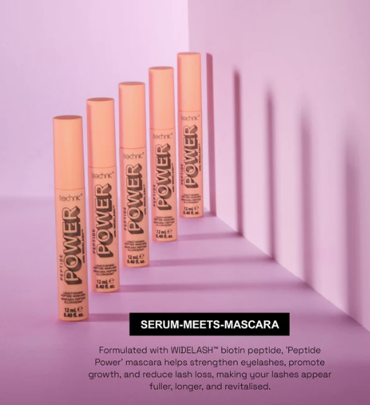 Technic Peptide Power Lengthening Peptide Mascara Black from Superior Mart