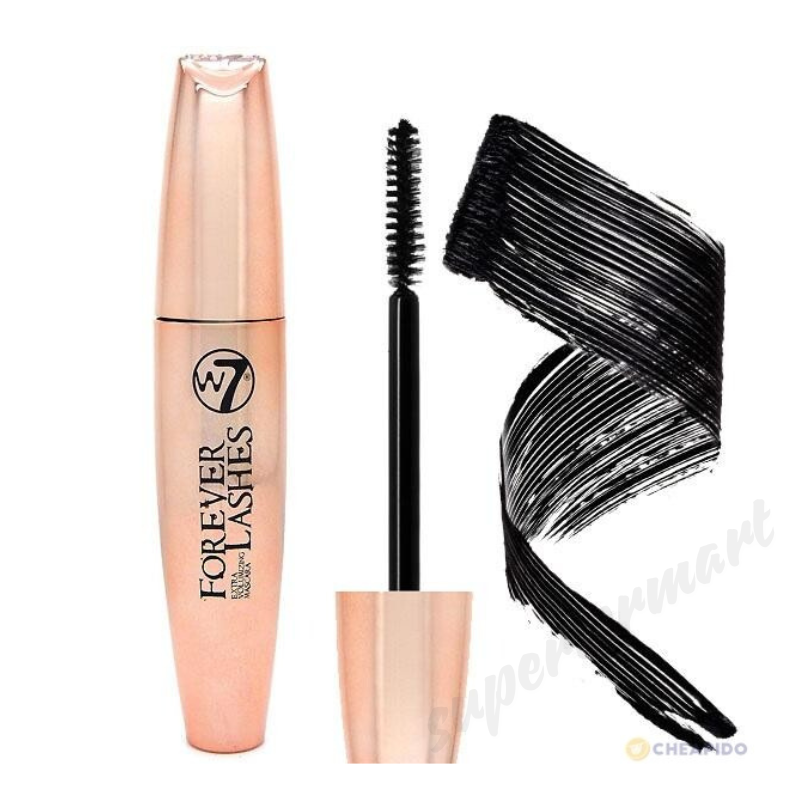 W7 Forever Lashes Mascara Extra Volumising Long Lasting Vegan 15ml Black from Superior Mart