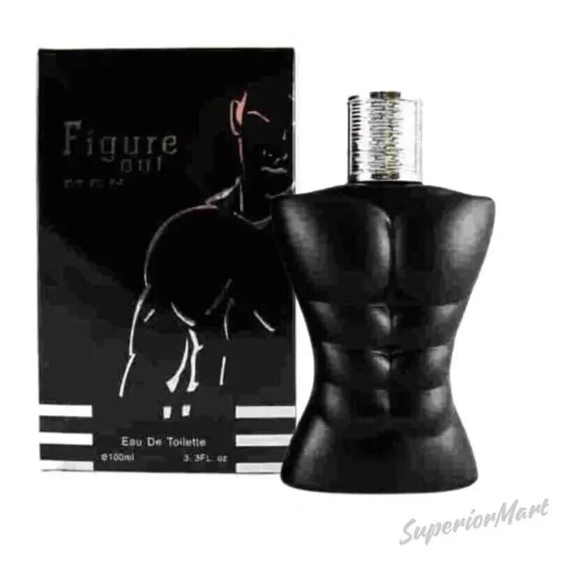 Saffron FIGURE OUT Black & BLUE  Men's Perfume EDT Spray Fragrance For Him GIFT from Superior Mart