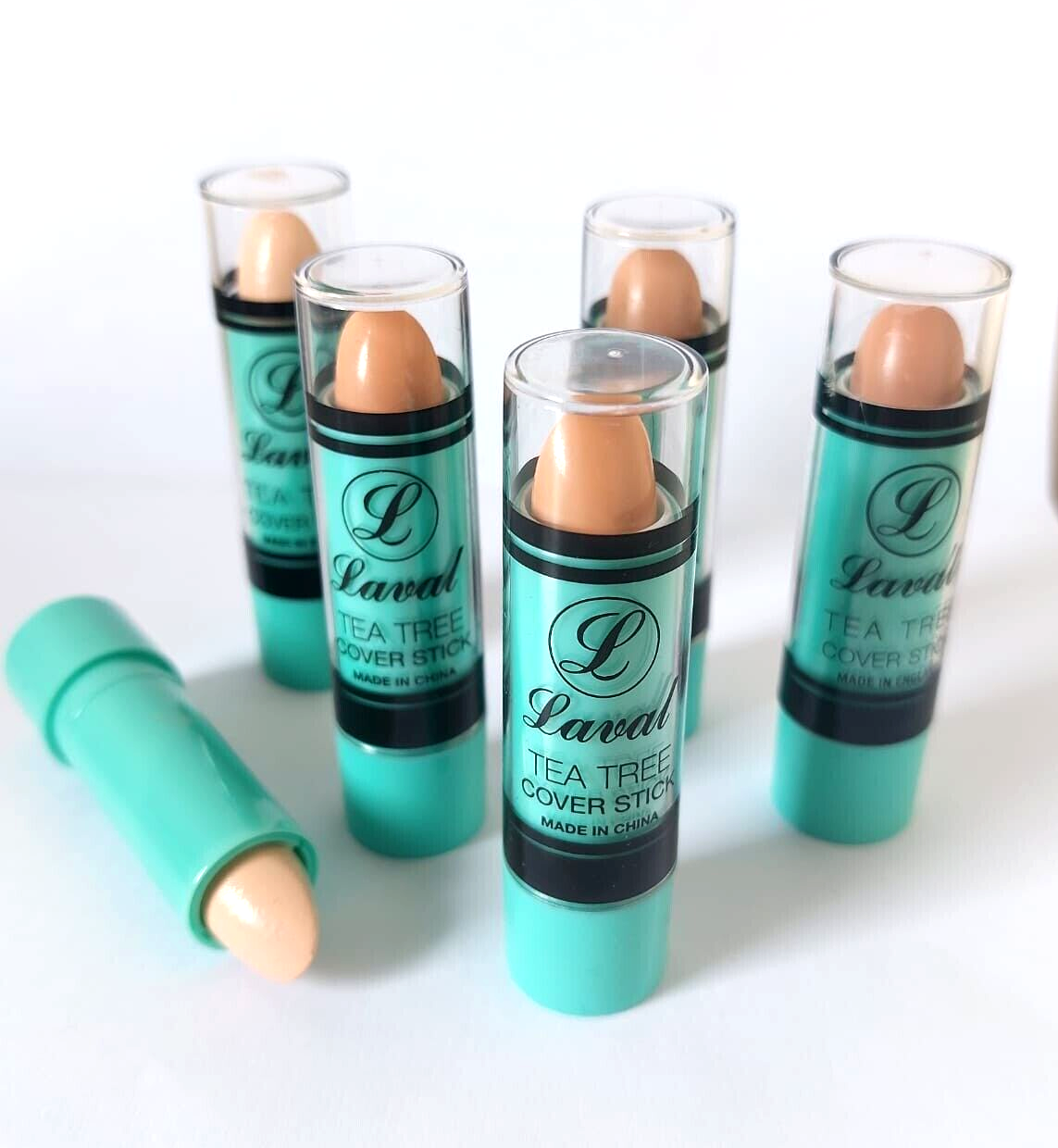 Laval Tea Tree Concealer Cover Stick Fair Medium Dark Pore Blemish Corrector from Superior Mart