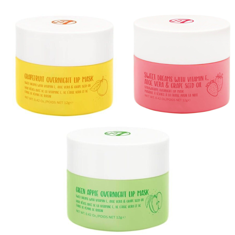 W7 Overnight Hydrating Lip Balm Lip Mask Vaseline Lip Mask for Dry Lips from Superior Mart