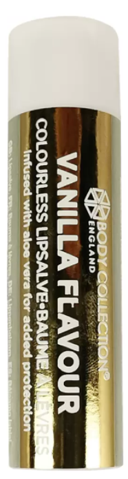 Body Collection Lip Salve Lip Balm Flavoured Aloe Vera Strawberry from Superior Mart