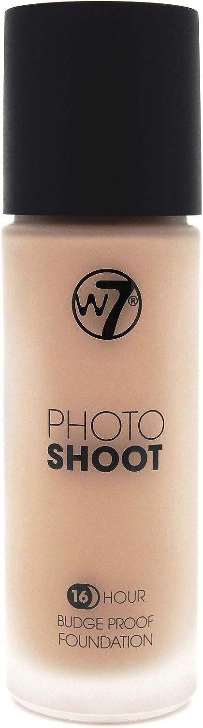 W7 Photoshoot Foundation Rich and Full Coverage Budge-Proof Long Lasting from Superior Mart