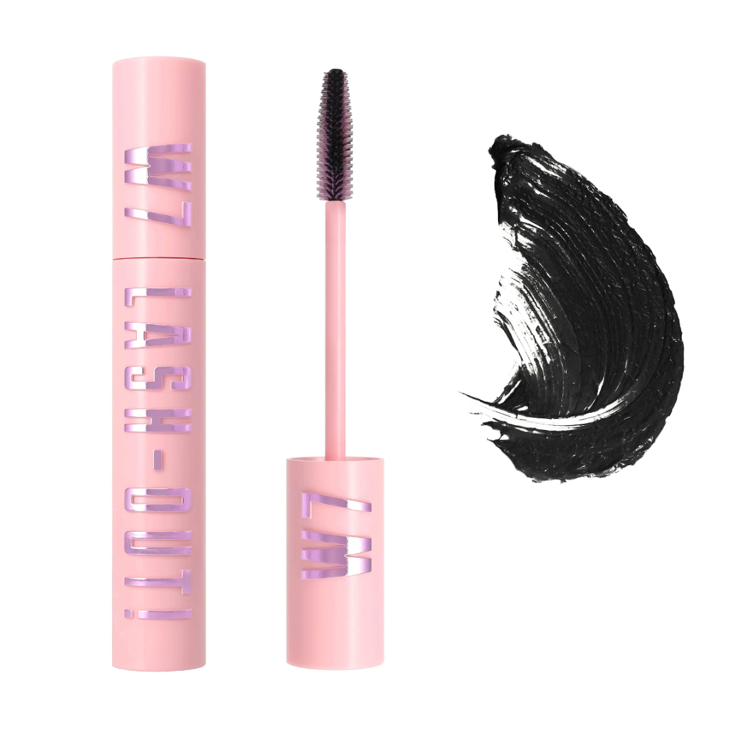 W7 Lash Out Mascara Blackest Black Conditioning Soothing Bamboo Leaf Extract from Superior Mart