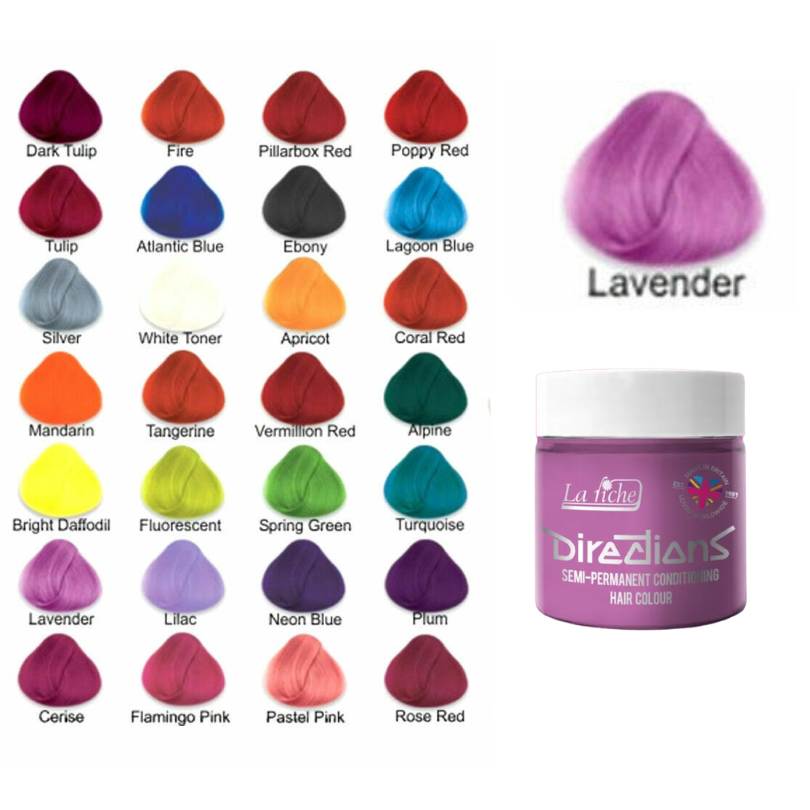 La Riche Directions Semi Permanent Hair Colour 88 ml Lavender from Superior Mart