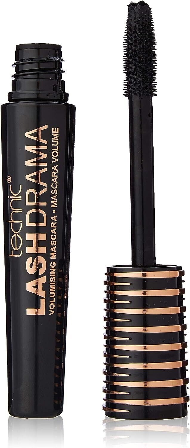 TECHNIC  Waterproof Mascara Black Mega Lash Volumizing Lashes Mega Brush from Superior Mart