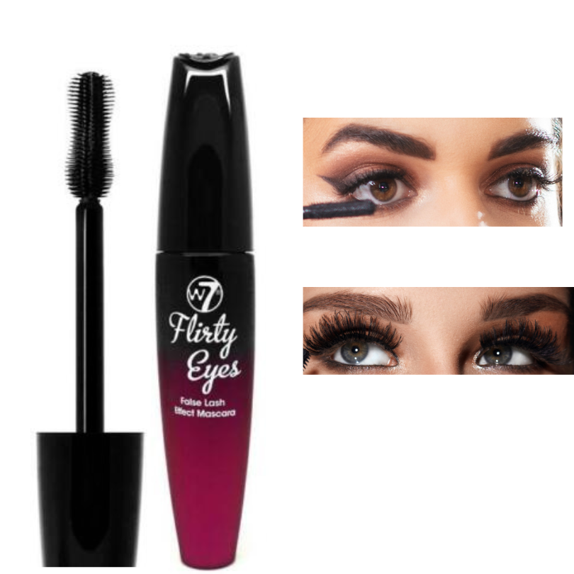 W7 Mascara Flirty Eyes Volumizing Mascara 15ml  Black from Superior Mart