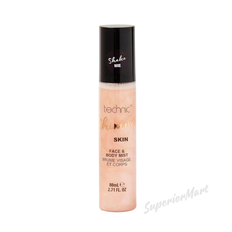 Technic Shimmer Skin Face & Body Mist Spray 80ml Glow Spray 80ml from Superior Mart