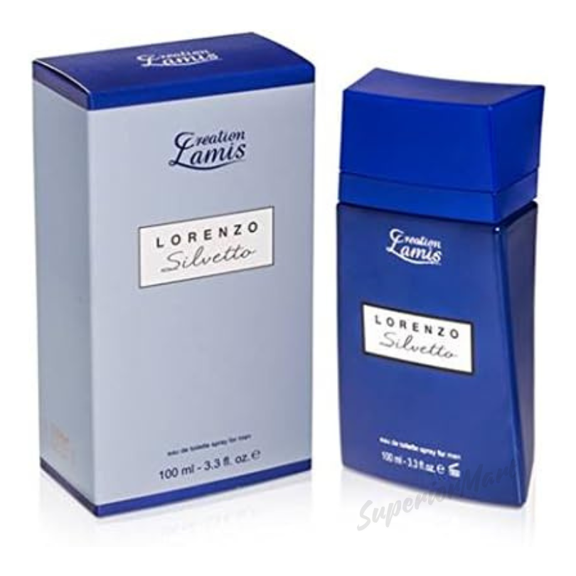 CREATION LAMIS LORENZO EAU DE TOILETTE PERFUME SPRAY FOR MENS 100ML