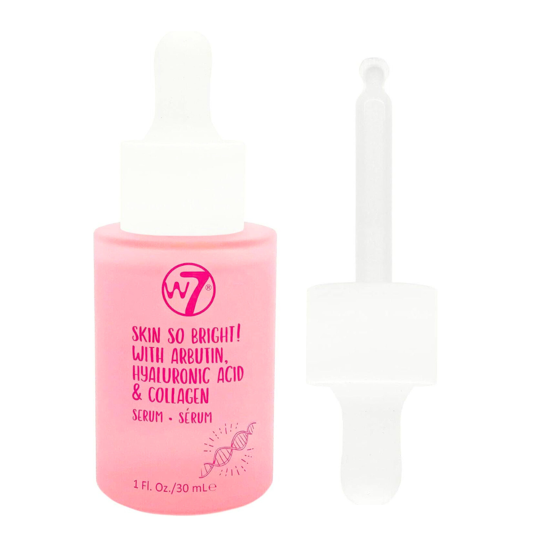 W7 Skin So Bright Arbutin Hyaluronic Acid Serum 30ml Helps skin stay bright from Superior Mart