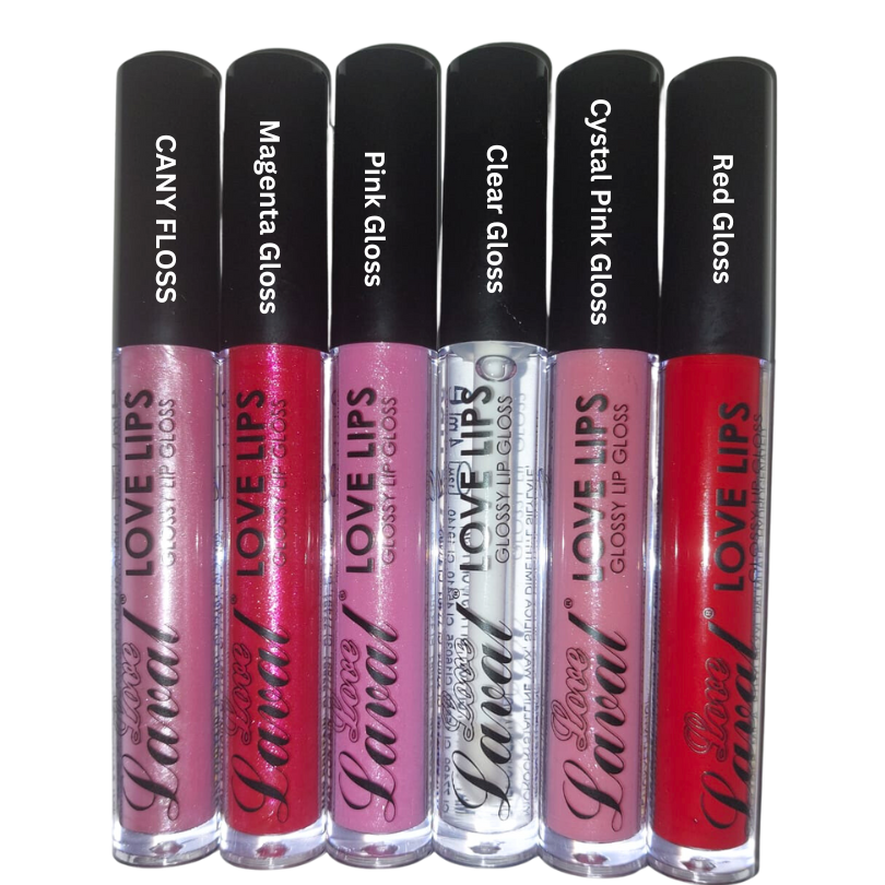 Laval Glossy Lip Gloss Love Shiny Lips Mirror Moisturizing Lip Gloss Makeup from Superior Mart