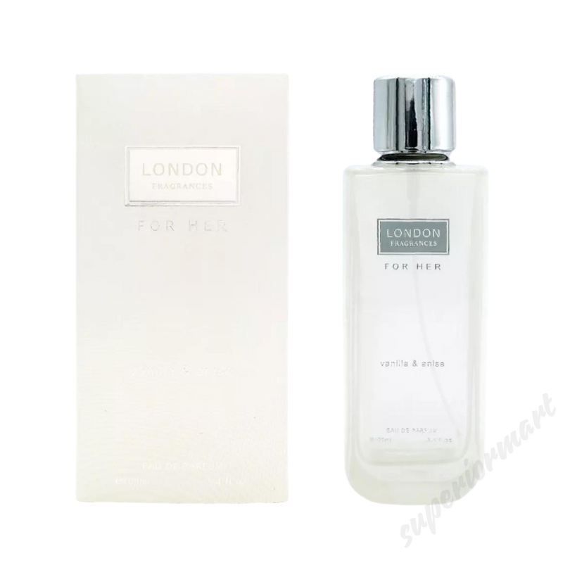 Vanilla & Anise Perfume  100ml Eau de Parfum London Fragrances Women's Ladies from Superior Mart
