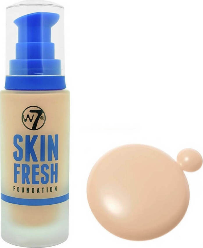 W7 Skin Fresh Face Liquid Foundation Long Lasting Stay On All Day Foundation from Superior Mart
