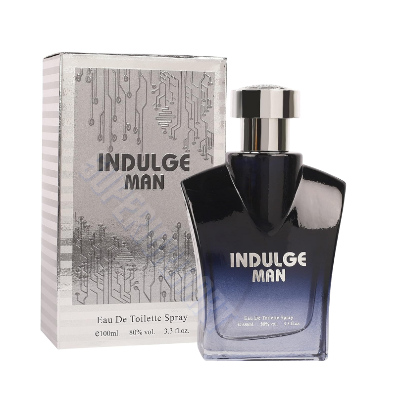 Saffron INDULGE MAN Men's Perfume Eau De Toilette Spray Fragrance For Him from Superior Mart