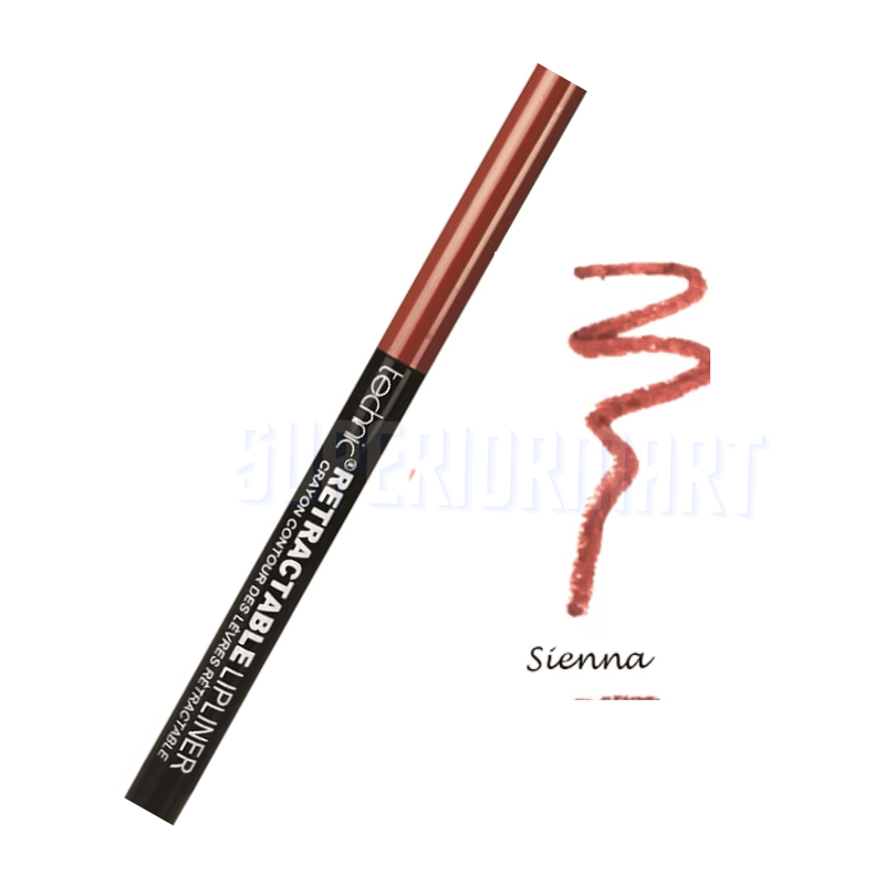 TECHNIC Lip Liner Pencil Retractable Twist Up Crayon Nude Red Berry Rose Brown from Superior Mart