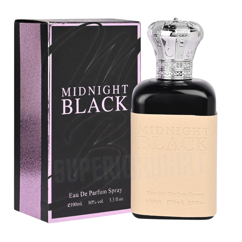 Saffron Midnight Black Women's Perfume ED Parfum Spray Ladies Fragrance For Her from Superior Mart