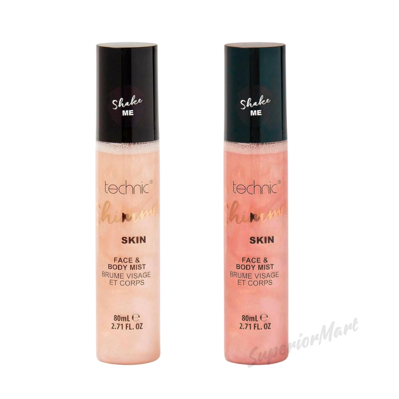 Technic Shimmer Skin Face & Body Mist Spray 80ml Glow Spray 80ml from Superior Mart