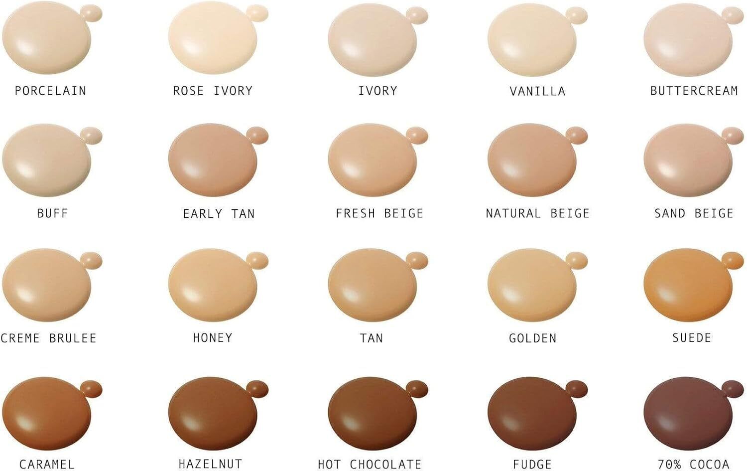 W7 HD Foundation Liquid Foundation for Pore less Matte Light to Medium Coverage from Superior Mart