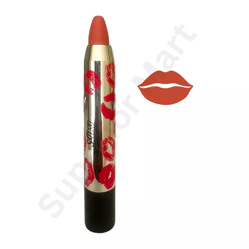 Saffron Matte Lip Crayon Cheek Crayon Lip & Cheek Matte Crayon from Superior Mart