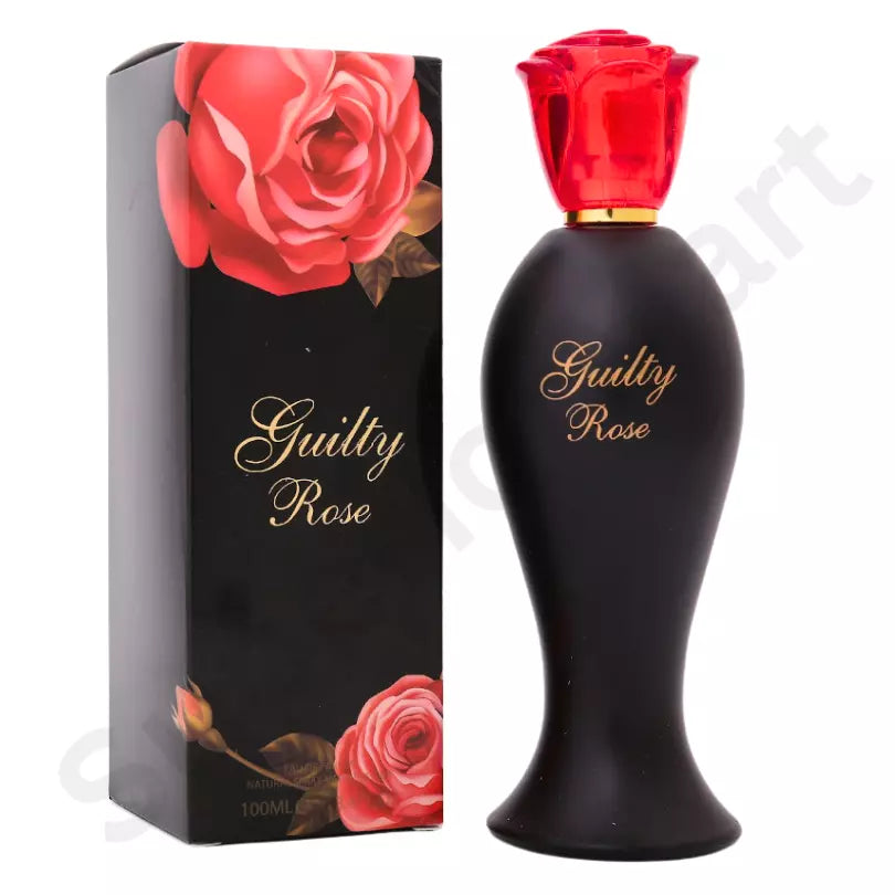 Guilty Rose Perfume Women's Eau de Parfum Spray Fragrance Gift 100ml Black from Superior Mart