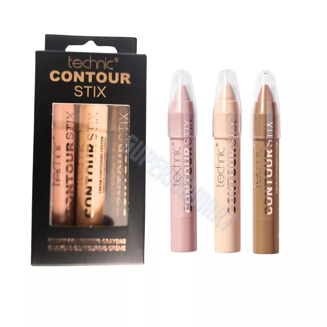 Technic Contour Stix Cream Contour Set Contouring, Concealing Highlighting from Superior Mart
