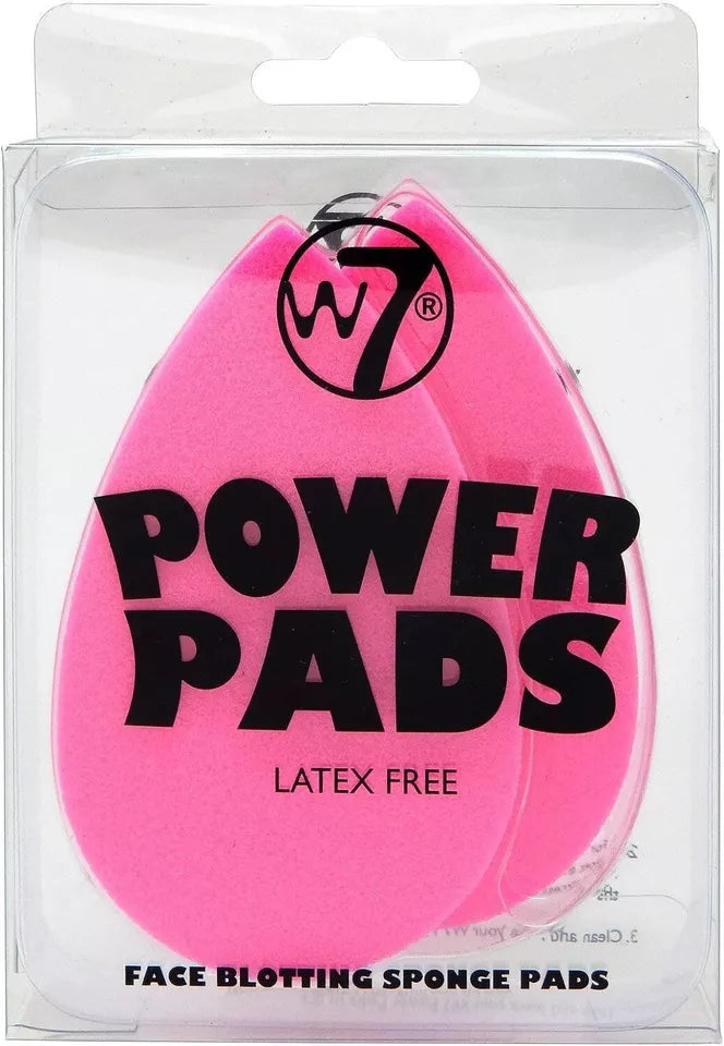 W7 Power Pads Facial Face Oil Blotting Sponge ( 3XPack of 2 ) from Superior Mart
