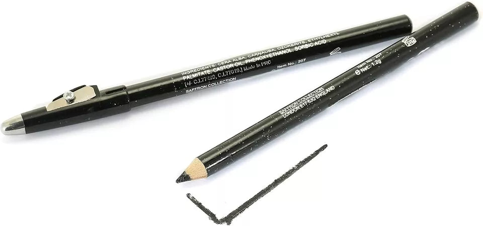 Saffron Glitter Eyeliner Pencil Make Up Pencil Eye Liner with Sharpener from Superior Mart