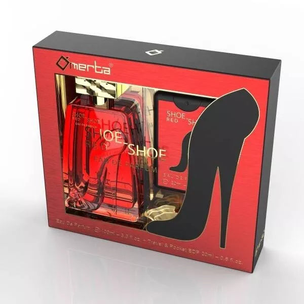 Omerta Shoe Shoe Red Eau De Parfum Ladies Gift Set for Her from Superior Mart