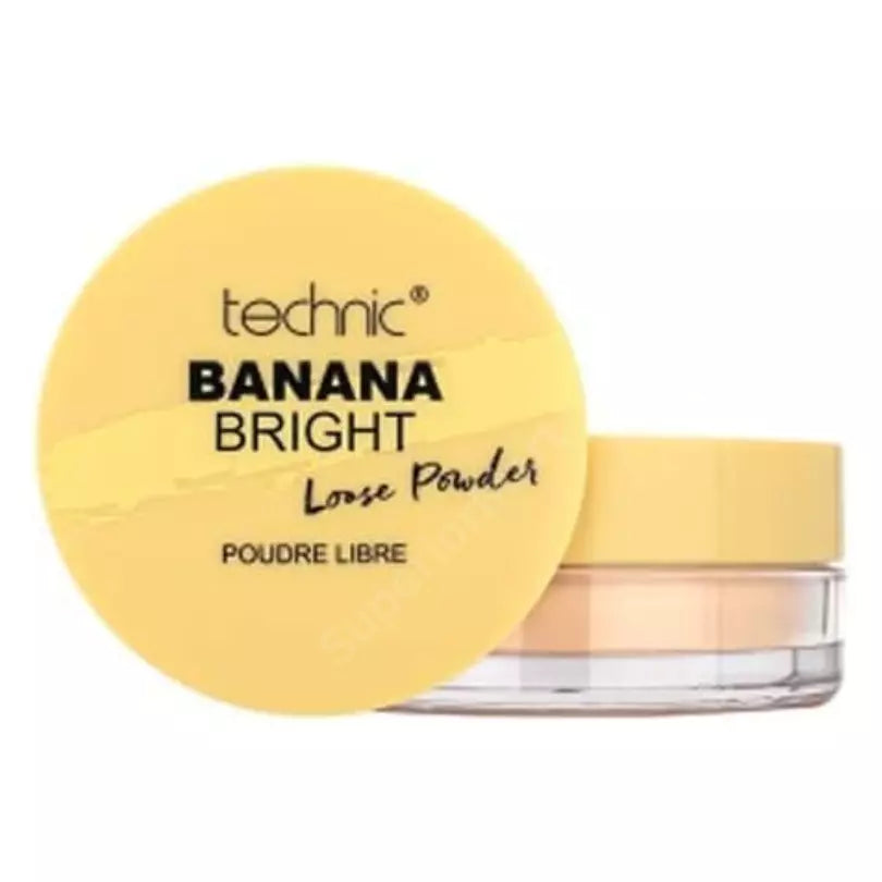 Technic Banana Loose Powder Setting Yellow Mattifying Fixing Colour Correcting from Superior Mart