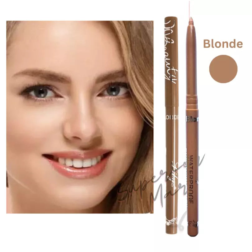 Lilyz Twist Up Waterproof Eyebrow Pencil Blonde Brow Liner Definer Brow Shape from Superior Mart