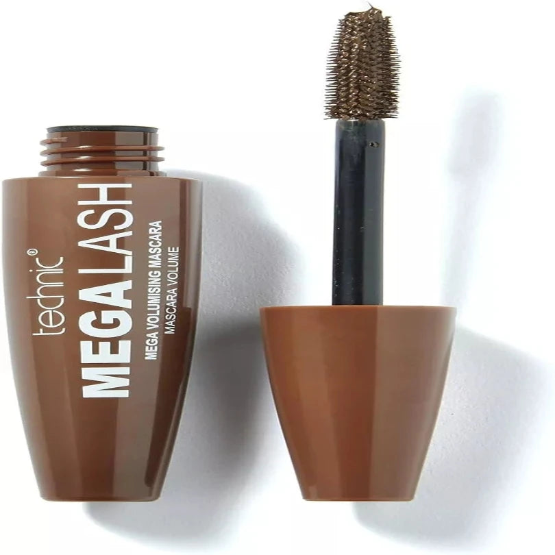 Technic Brown Mascara Lash Building Mega Lash Volumising Lifts Vegan Mascara from Superior Mart