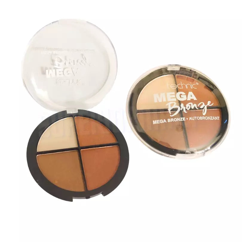 TECHNIC Mega Matte Bronze Bronzer Palette Vegan Long-Lasting from Superior Mart