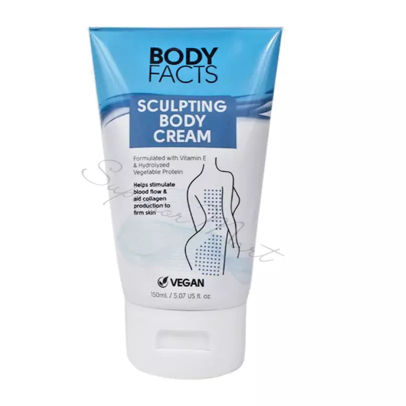 Body Facts Sculpting Body Cream Women Ladies Vitamin E Hydrolysed Vegetable oil from Superior Mart