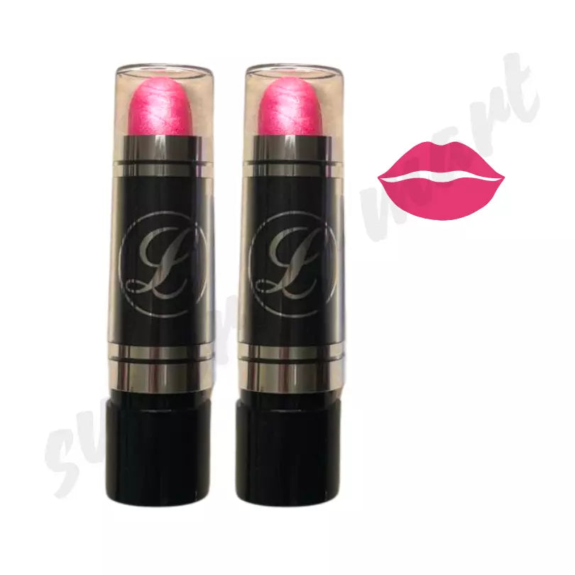 2 X Laval Lipstick Ultra Pink Moisturising Satin Pink Lipstick Cruelty Free from Superior Mart