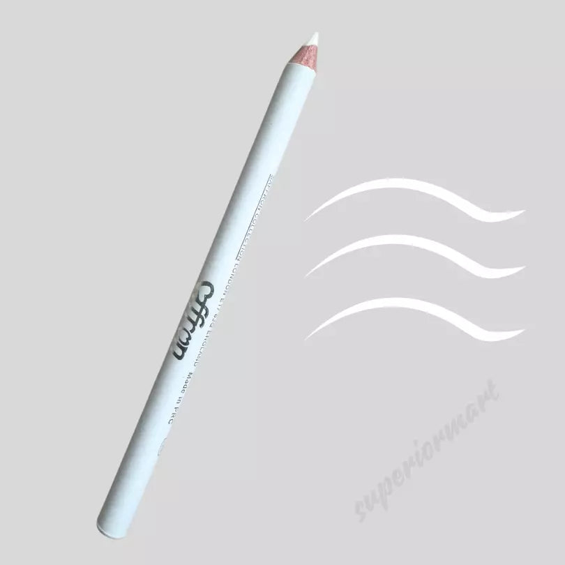 Saffron Kohl Eye Liner Eyeliner Pencil Soft White from Superior Mart
