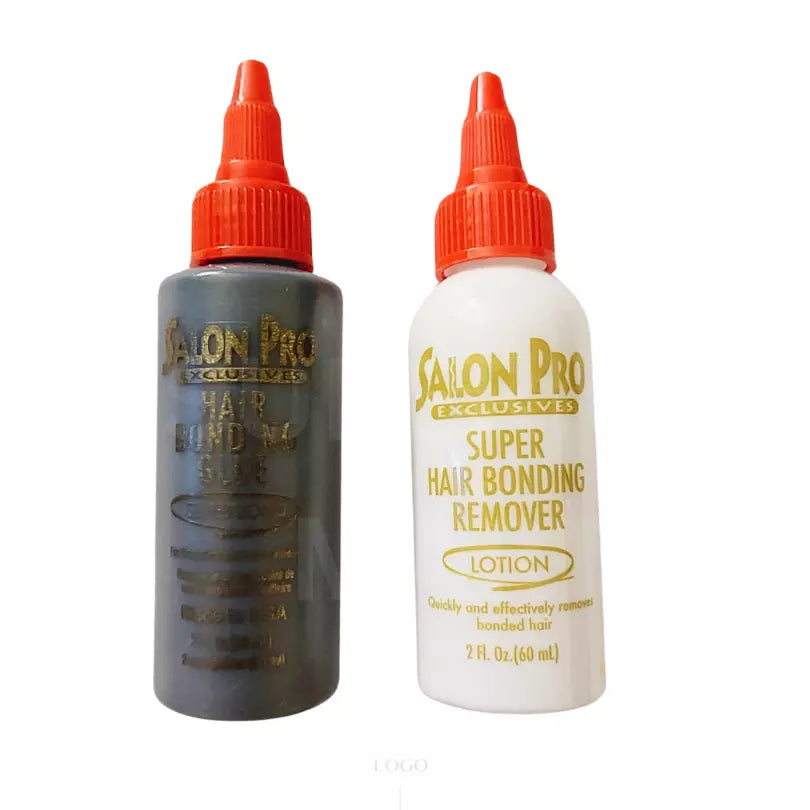 Salon Pro Hair Bonding Glue With Hair Bonding Remover All Hair Extension 2oz from Superior Mart
