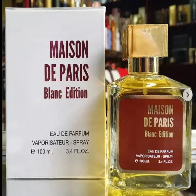 Maison De Paris Eau De Parfum Blanc Edition Perfume Unisex 100ml from Superior Mart