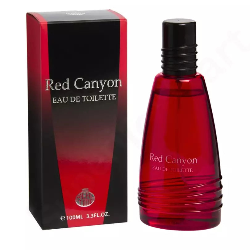 RED CANYON PARFUM MENS LEATHER SPICY FRAGRANCE GIFT FOR HIM from Superior Mart