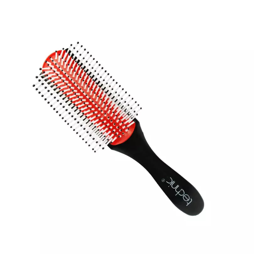 Technic Mini Hair brush Comb Styling Smooth Hair Gentle on Hair 22cm Long from Superior Mart