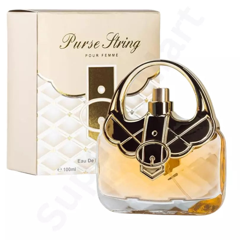 Saffron PURSE STRING Eau de Parfum 100ml Ladies Girls Fragrance from Superior Mart