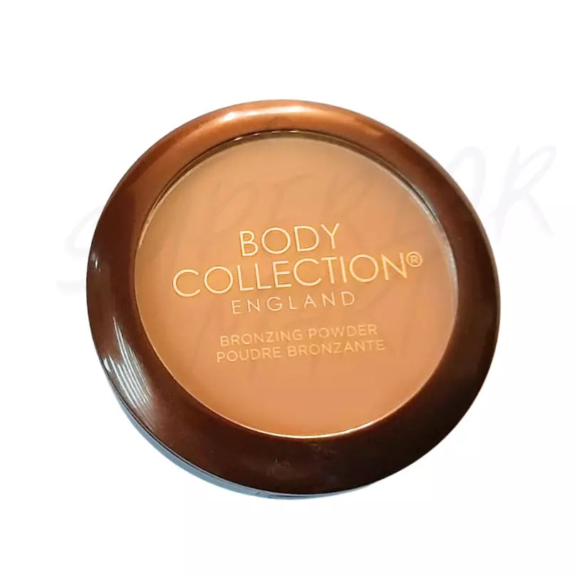 Body Collection Bronzing Powder Shimmer Bronzer With Mirror And Applicator from Superior Mart