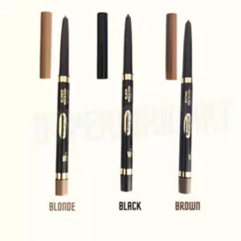 Laval Waterproof Twist Up Eyebrow Pencil Brow Liner Black Blonde Brown from Superior Mart
