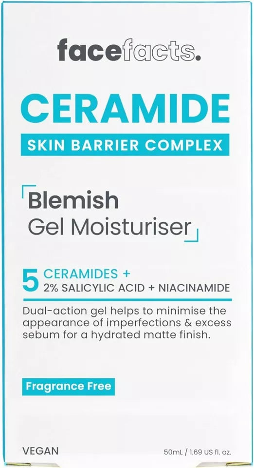 Face Facts Ceramide Moisturising Gel Cream 50ml from Superior Mart