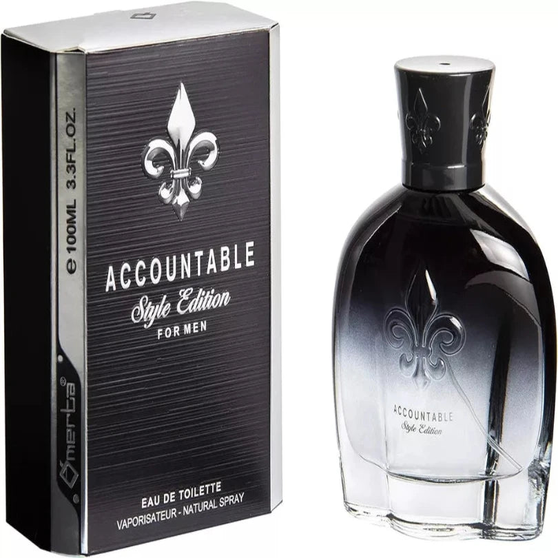 Omerta Eau De Toilette Spray Accountable Style Edition For Men 100ml from Superior Mart
