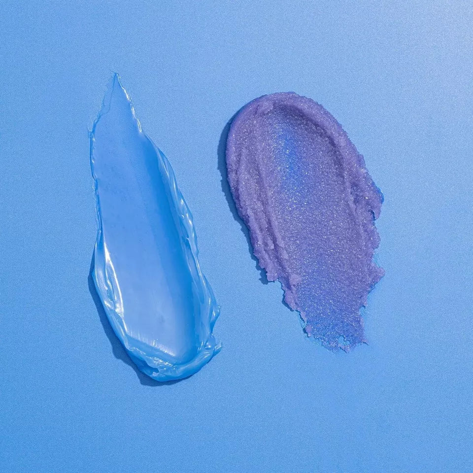 W7 Sweet Lips Blueberry Sugar Scrub and Blueberry Overnight Lip Mask Duo from Superior Mart