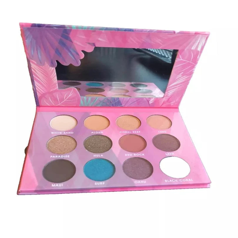 SUNKISSED MATTE EYESHADOW PALETTE HAWAIIAN DUSK MATTE SHIMMER -NEW from Superior Mart