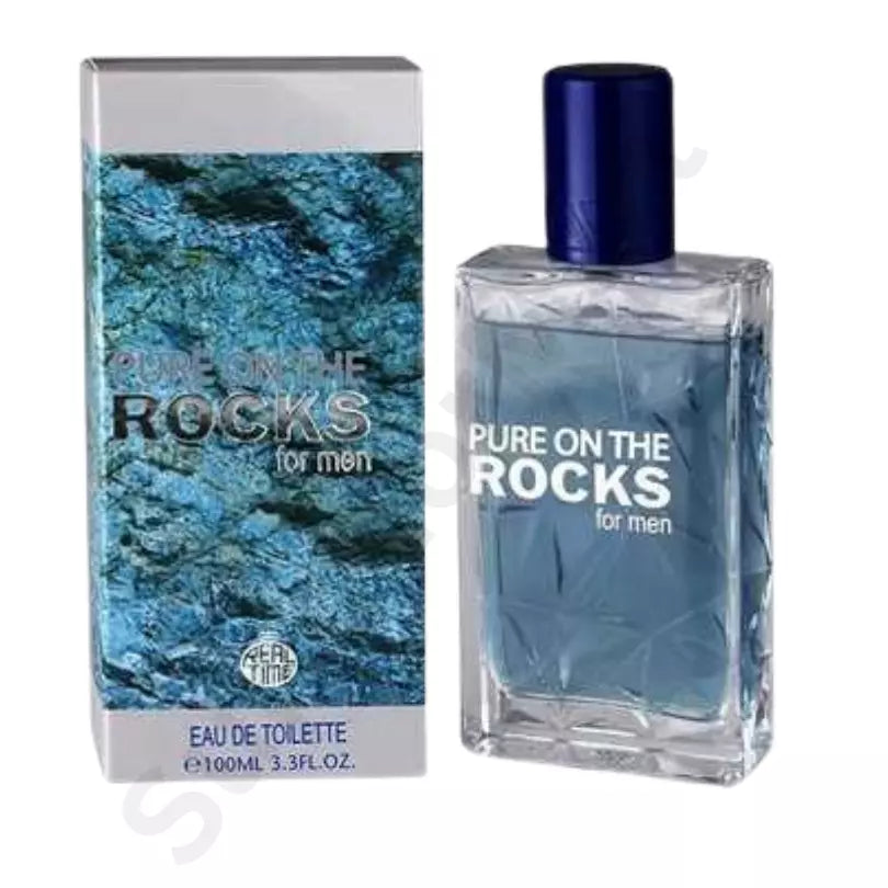 Pure On The Rocks For Men Eau De Toilette 100ml By Real Time from Superior Mart