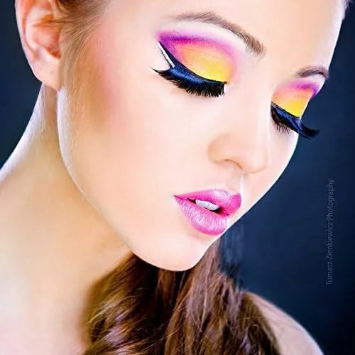 Saffron Eye shadow Palette 9 Colour Eye Shadow Shimmery Make Up Colour Addicts from Superior Mart